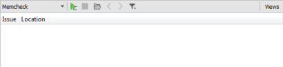 "Memcheck view"
